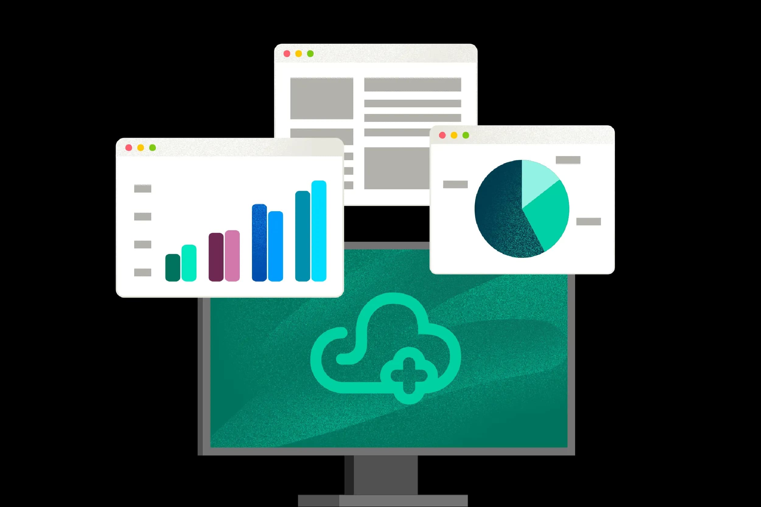 Illustration of ezyVet reporting