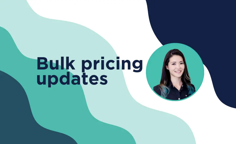 Bulk Pricing Updates