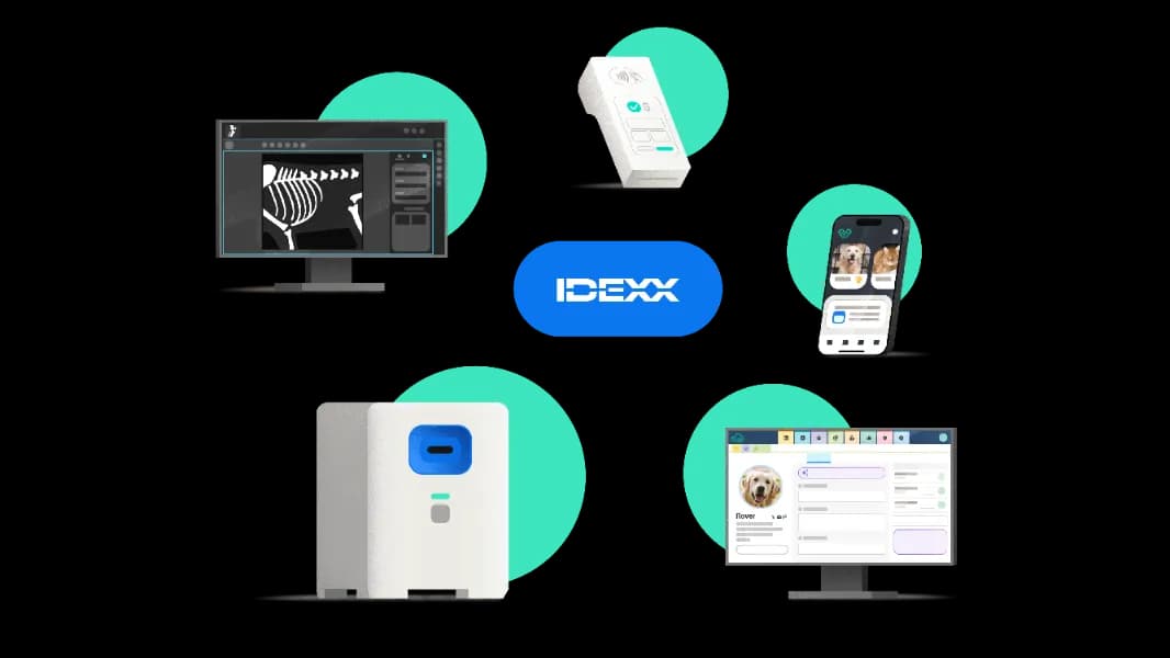 Illustration of IDEXX ecosystem